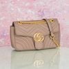 Túi đeo Gucci GG Marmont Nude Matelassé size 26