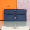 Clutch Hermès Jige Élan Touch Navy Swift/Alligator size 29 (unisex)