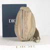 Túi đeo Christian Dior Scarab in Brown Grey (Nâu) size 29