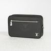 Clutch Louis Vuitton Kasai Noir Taiga (Đen) size 24