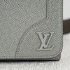Túi Louis Vuitton New Flap Grey Taiga Messenger Size 28