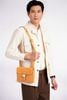 Túi đeo Hermès Sac à Dépêches 21 Naturel Sable Togo size 21