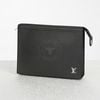 Clutch Louis Vuitton Voyage MM Noir Taiga (New SS - Code Chip) size 27