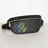 Túi đeo Louis Vuitton Rainbow Bumbag Damier Graphite