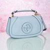 Túi đeo Gucci Roxy Blondie Calfskin in Blue Pastel