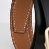 Thắt lưng Hermès H Jumbo Reversible Boxcalf/Togo (Đen/Nâu) size 90