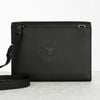 Túi đeo Hermès Sac à Dépêches Messenger Noir Evercolor size 28