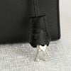 Túi đeo Hermès Sac à Dépêches Messenger Noir Evercolor size 28