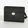 Túi đeo Hermès Sac à Dépêches Messenger Noir Evercolor size 28