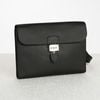 Túi đeo Hermès Sac à Dépêches Messenger Noir Evercolor size 28