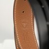 Thắt lưng Hermès H Toureg in Silver - Togo/Boxcalf size 95