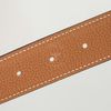 Thắt lưng Hermès Buckle H Curb in Silver Palladium Togo/Boxcalf size 95
