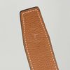 Thắt lưng Hermès Buckle H Curb in Silver Palladium Togo/Boxcalf size 95