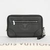 Clutch Louis Vuitton Pavel Noir Taiga size 25