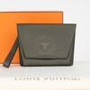Clutch Hermès Novapolis Olive Evercolor size 28