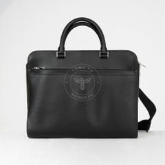 Cặp tài liệu Louis Vuitton Bassano MM Noir Epi size 39