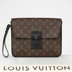 Clutch Louis Vuitton S-Lock A4 Monogram Ebene