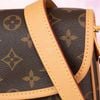 Túi đeo Louis Vuitton Diane PM Monogram Ebene size 24