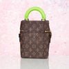 Túi đeo Louis Vuitton Vertical Box Trunk No. 7 Monogram Ebene (Unisex) size 21