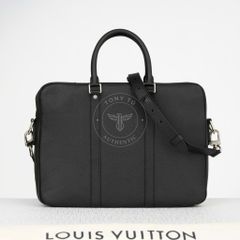 Cặp tài liệu Louis Vuitton Porte-Document Voyage Noir Taiga size 36