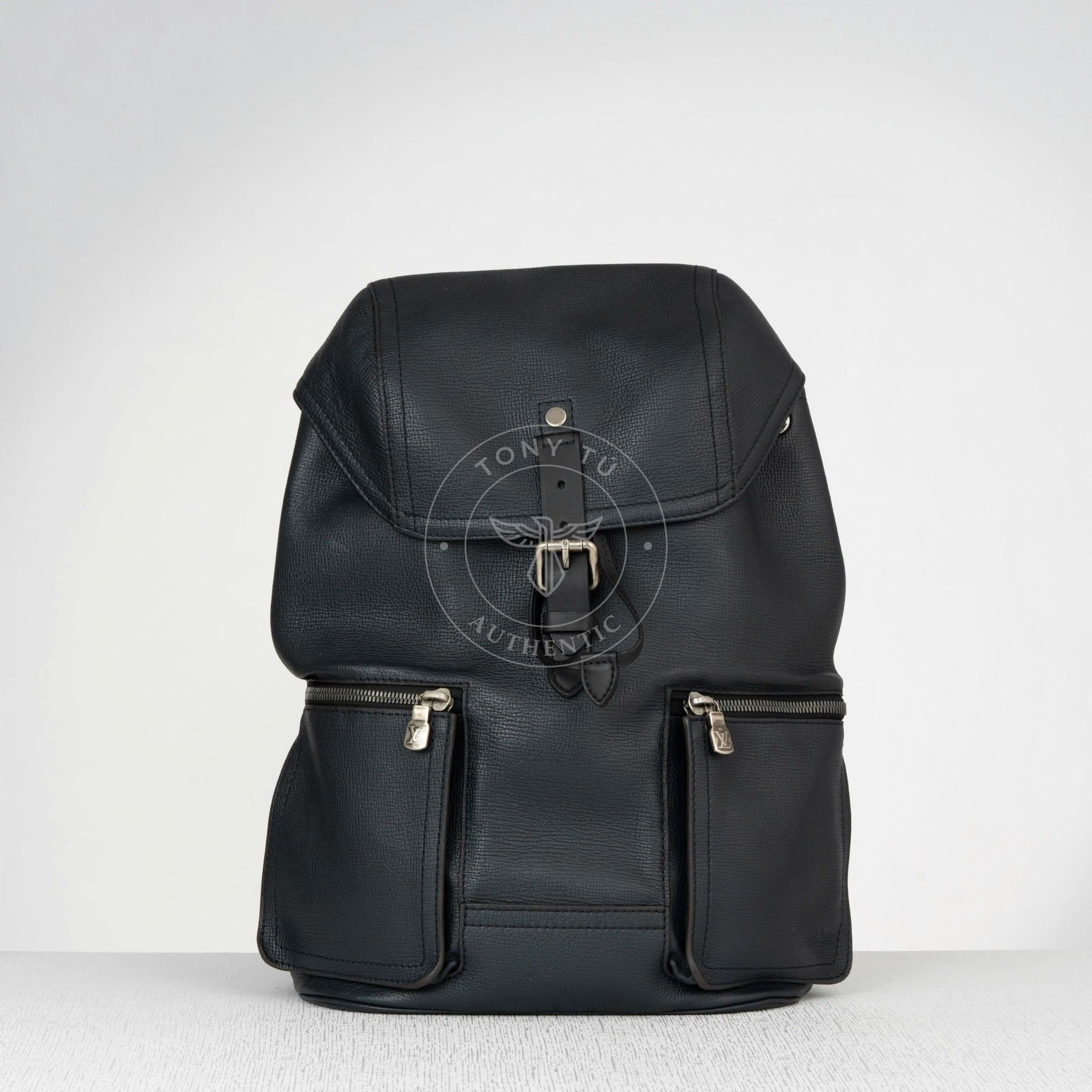 Balo Louis Vuitton Utah Blue Nuit Cowhide (Xanh Midnight) size 40