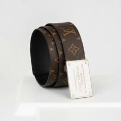 Thắt lưng Louis Vuitton Inventeur Monogram Ebene size 85