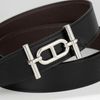 Thắt lưng Hermès H Ancre Reversible Boxcalf/Togo (Đen/Nâu) size 90