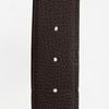 Thắt lưng Hermès H Ithaque Silver Reversible Box Calf/Togo (Đen) size 90