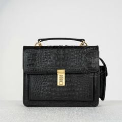 Clutch cá sấu Rodania Cayman Crocodile Leather Clutch