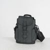Túi đeo Louis Vuitton Christopher Noir Taurillon size XS