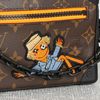 Túi Louis Vuitton Mini Soft Trunk Cartoon LV Friends Monogram size 18