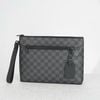 Clutch Louis Vuitton Takeoff Damier Graphite (NEW SS) size 28