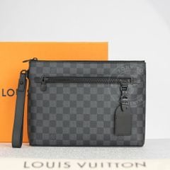 Clutch Louis Vuitton Takeoff Damier Graphite (NEW SS) size 28