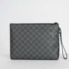 Clutch Louis Vuitton Takeoff Damier Graphite (NEW SS) size 28