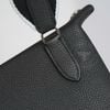 Túi đeo Hermès Videpoches Noir Veau Togo size 27