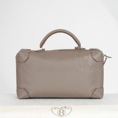 Túi/Clutch Hermès Maxibox 37 Gris Misty Togo (Xám lạnh) size 37