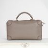 Túi/Clutch Hermès Maxibox 37 Gris Misty Togo (Xám lạnh) size 37