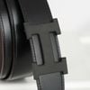 Thắt lưng Hermès H Constance Matte Black Reversible Togo/Boxcalf (Đen/Nâu) size 90