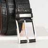 Thắt lưng Louis Vuitton Sanctuary Slender Black Crocodile size 90