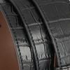Thắt lưng Louis Vuitton Sanctuary Slender Black Crocodile size 90