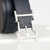 Thắt lưng Hermès H Hadrian 38 Reversible Togo/Boxcalf (Đen xanh/Xám) size 90