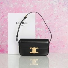 Túi đeo Celine Triomphe in Shiny Calfskin size 20