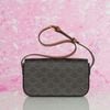 Túi đeo Celine Triomphe in Triomphe Monogram Canvas size 20