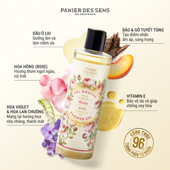 Sữa tắm hương hoa hồng – PDS Essentials Shower Gel Rose 250ml