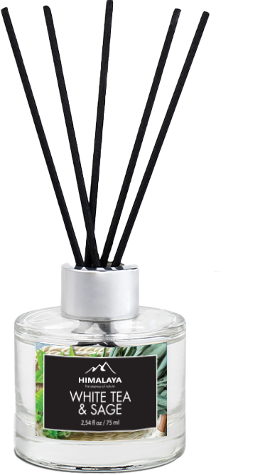 Bộ tinh dầu tán hương Himalaya White Tea & Sage
