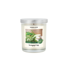 Nến thơm thiên nhiên Himalaya Lemongrass & Sage 230g