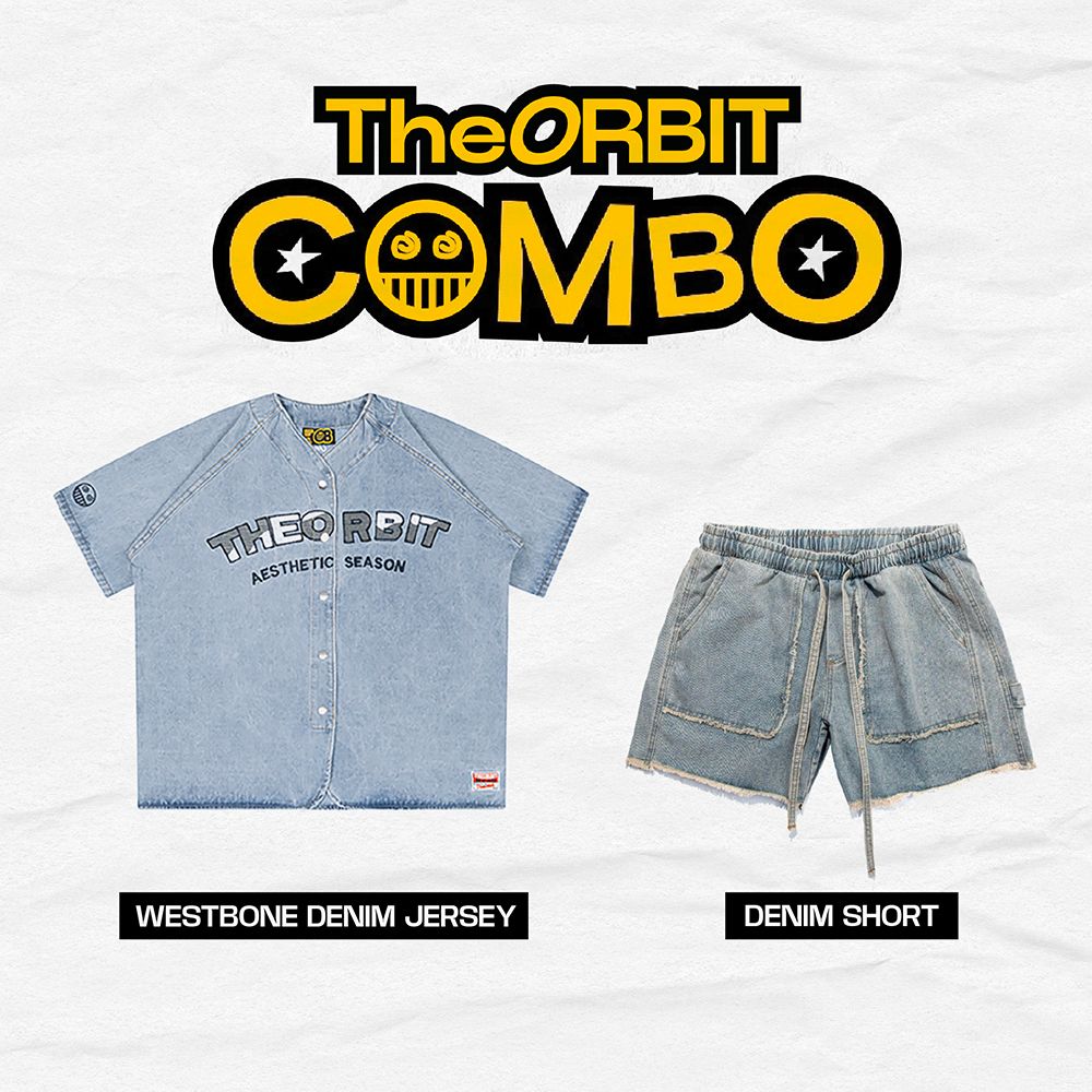 COMBO Westbound Denim Jersey + Denim Short