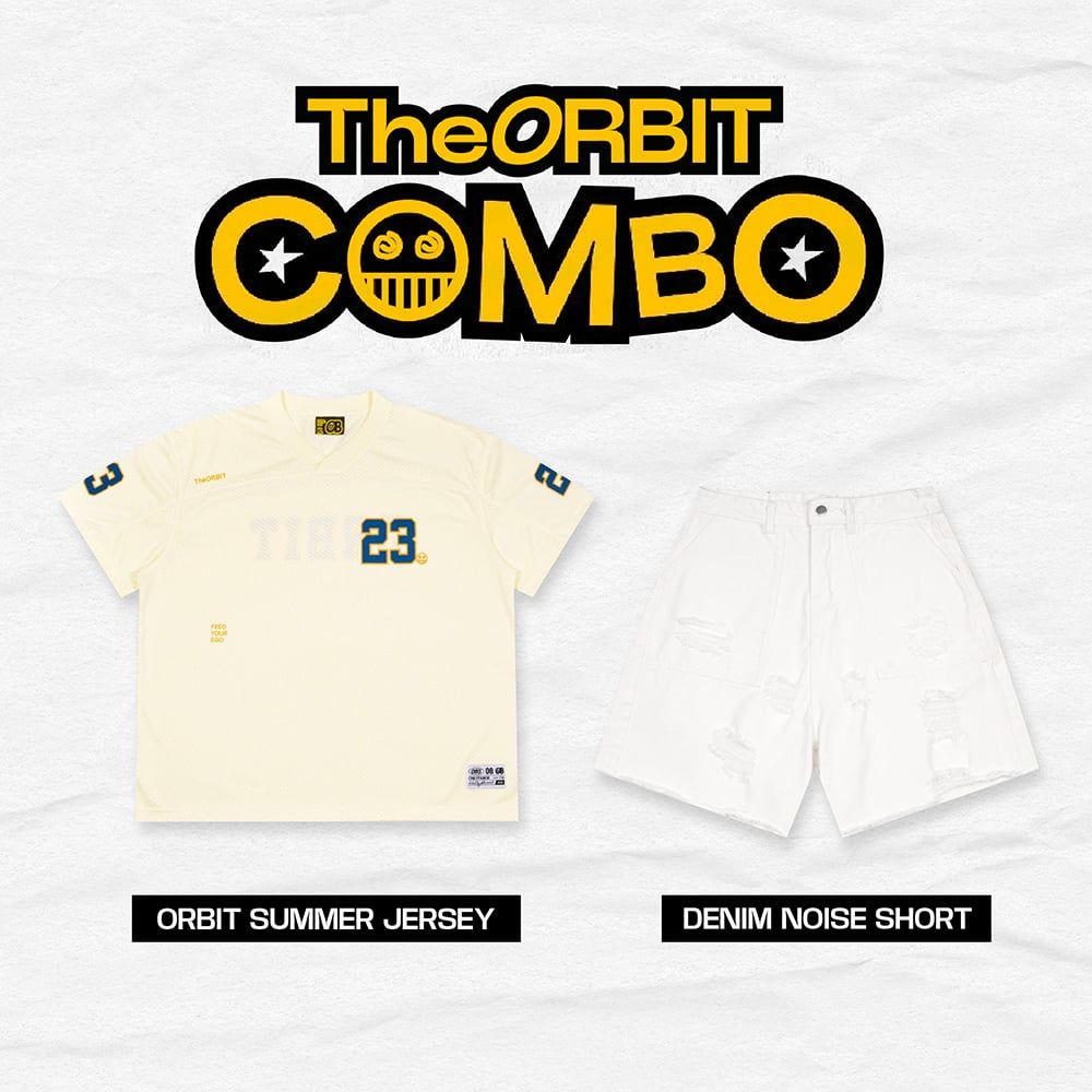 COMBO Summer Jersey + NOISE SHORT WHITE