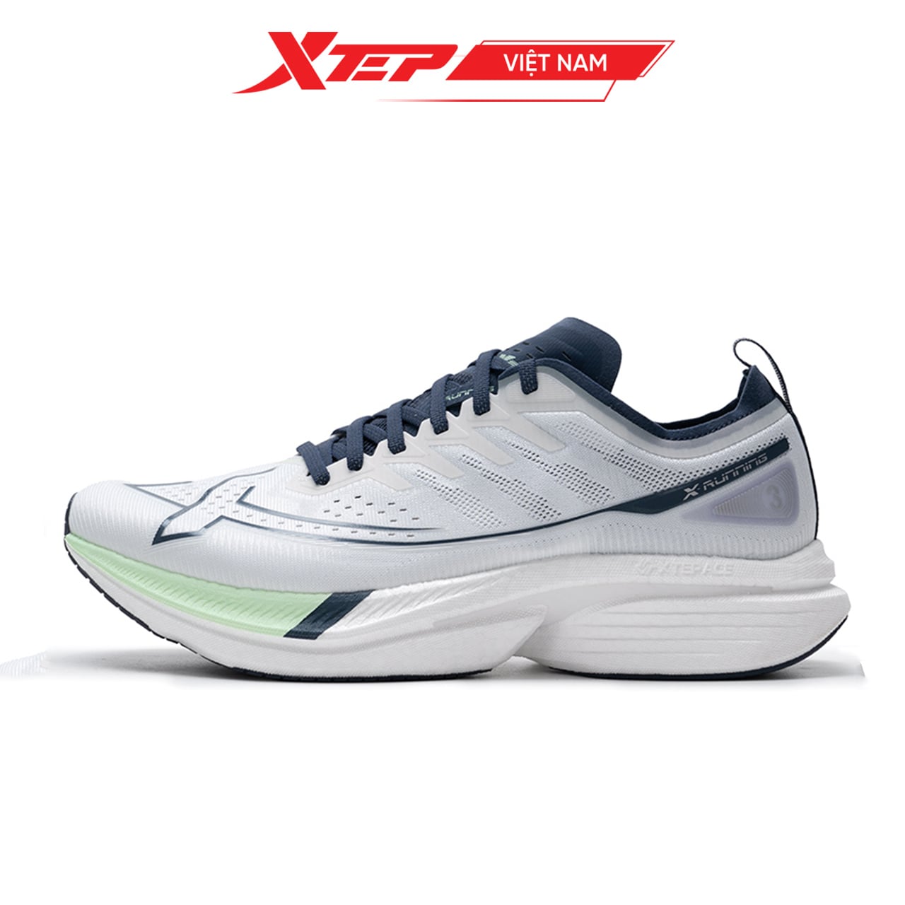  Giày Chạy Bộ Nam One - Piece 3.0 Xtep 875219110030 