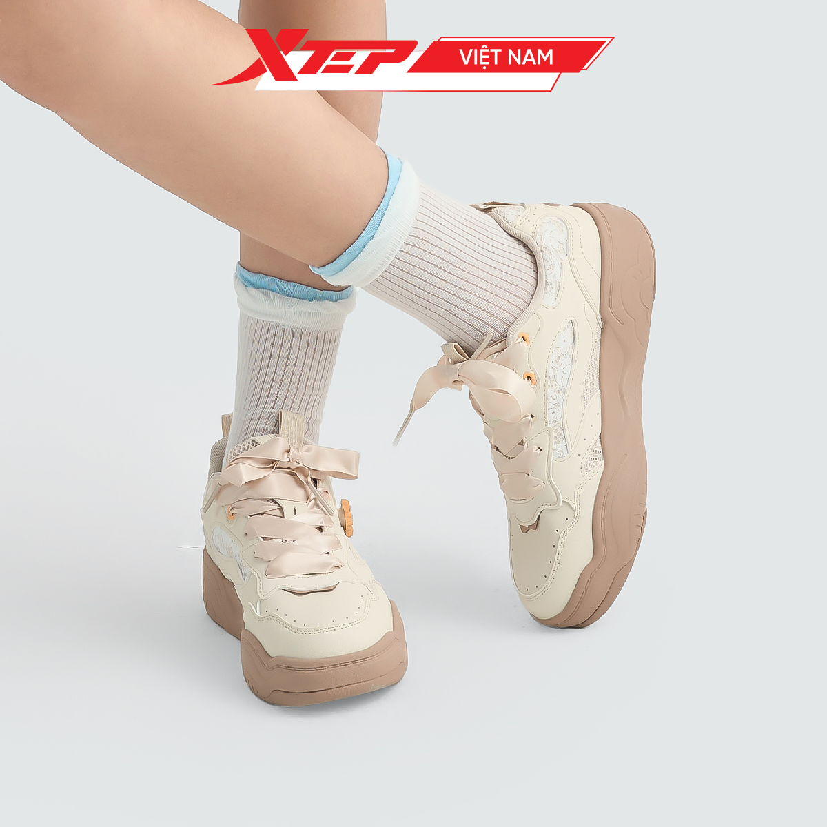  Giày Thể Thao Nữ Xtep 974218310031 